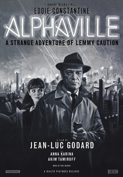 Alphaville movie poster