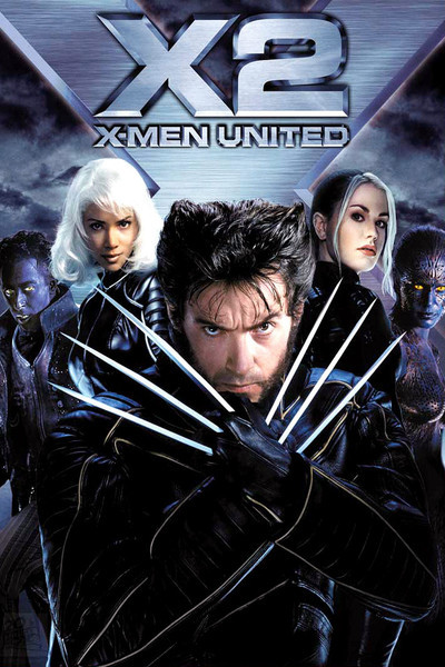 X2: X-Men United movie poster