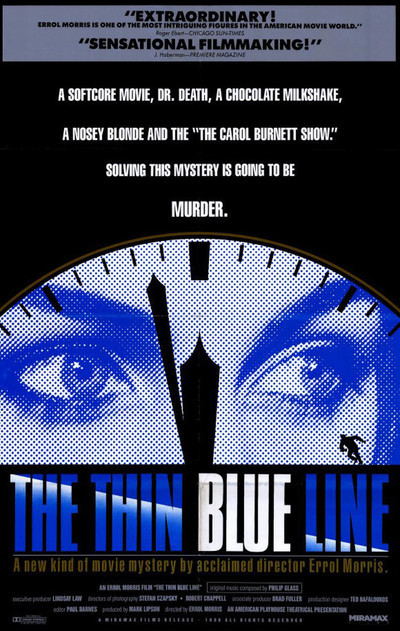 The Thin Blue Line movie poster