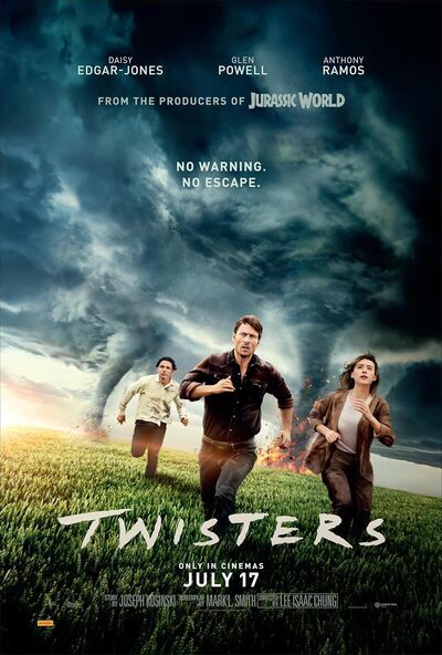 Twisters movie poster